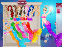 Barbie Mermaid Dress Up screenshot