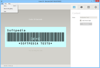 Barcode screenshot 6