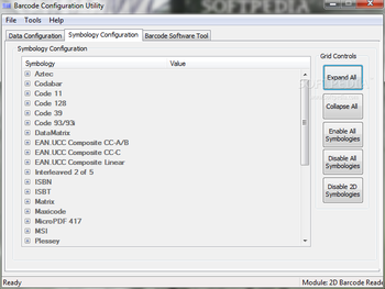 Barcode Configuration Utility screenshot 2