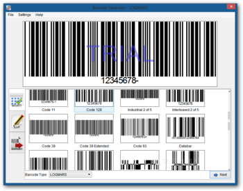 Barcode Generator screenshot