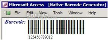 Barcode Generator for Microsoft Access screenshot 2