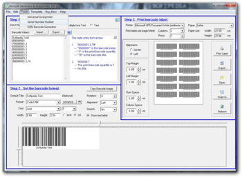 Barcode Generator & Overprinter screenshot 3