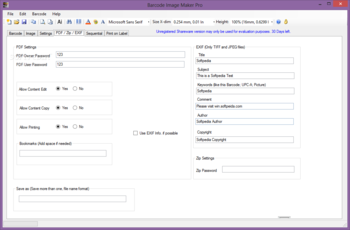 Barcode Image Maker Pro screenshot 2