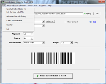 Barcode Label Builder screenshot 2