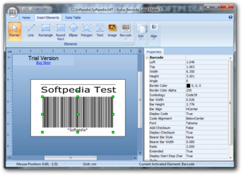 Barcode Label Maker Starter Edition screenshot 2