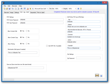 Barcode Maker screenshot 3