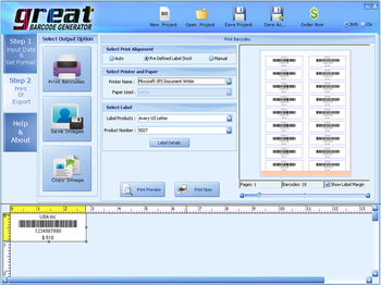 Barcode Maker Software screenshot