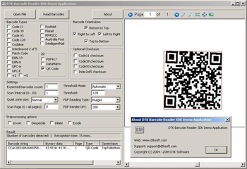 Barcode Reader SDK screenshot 2