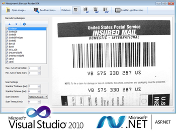 Barcode Reader SDK for .NET screenshot