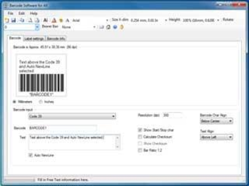 Barcode Software for Books screenshot