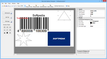 Barcode Sphere Designer screenshot