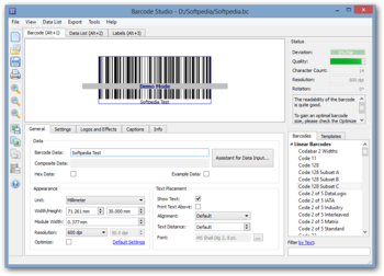 Barcode Studio screenshot