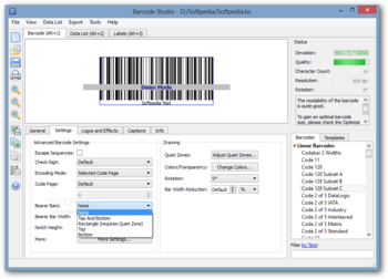 Barcode Studio screenshot 2