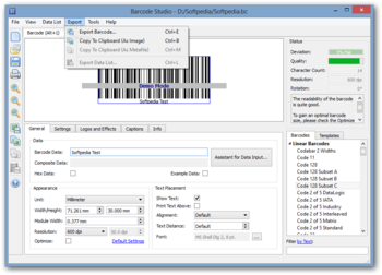 Barcode Studio screenshot 6