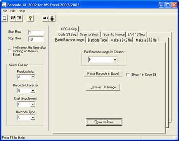 Barcode XL screenshot 2