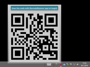 BarcodeBeamer for Windows screenshot