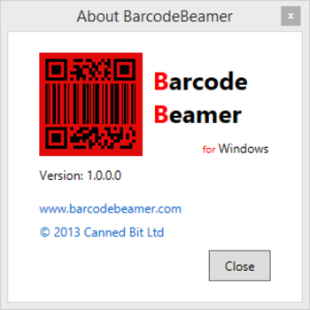 BarcodeBeamer for Windows screenshot 2