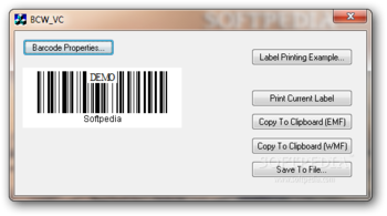 BarCodeWiz Barcode ActiveX Control screenshot