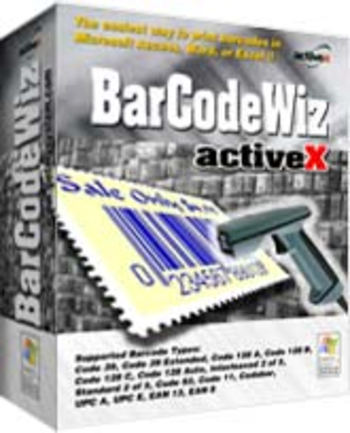 BarCodeWiz Barcode ActiveX Control screenshot