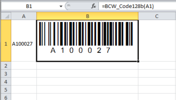 BarCodeWiz Code 128 Barcode Fonts screenshot
