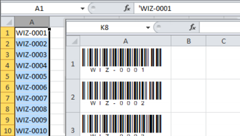 BarCodeWiz Code 128 Barcode Fonts screenshot 2