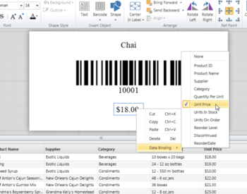 BarCodeWiz OnLabel screenshot