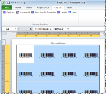 BarCodeWiz UPC EAN Barcode Fonts screenshot