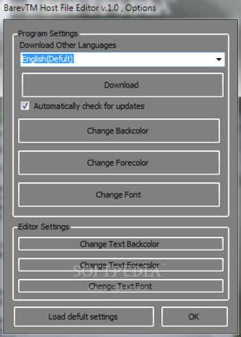 BarevTM Host File Editor screenshot 4