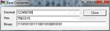 Base Converter screenshot