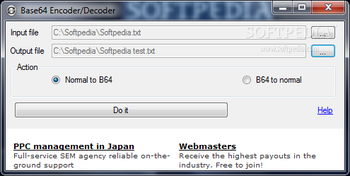 Base64 Encoder/Decoder screenshot