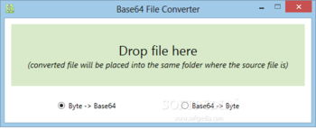 Base64 File Converter screenshot