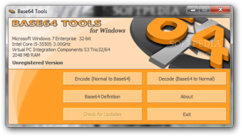 Base64 Tools screenshot