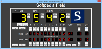 Baseball Scoreboard Pro screenshot