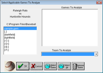 Baseball ScoreBook screenshot 2