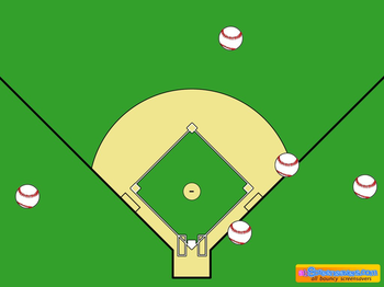 Baseball screensaver screenshot
