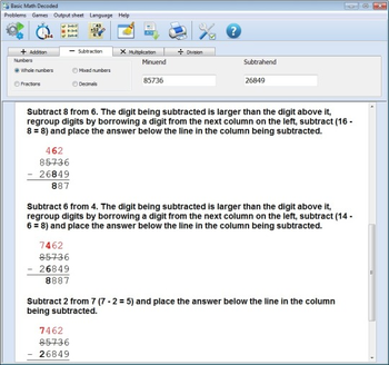 Basic Math Decoded screenshot