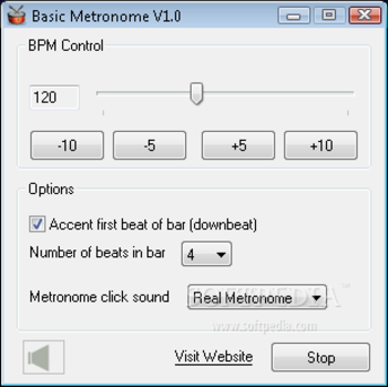 Basic Metronome screenshot