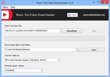 Basic YouTube Downloader screenshot