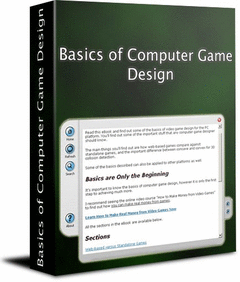 Basics of Computer Game Design eBook screenshot