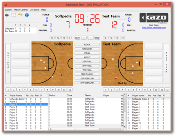 Basketball Stats screenshot