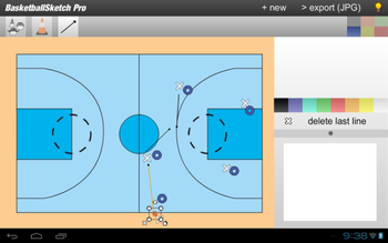 BasketballSketch screenshot