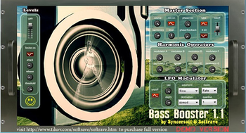 Bass Booster VST screenshot