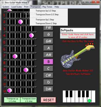 Bass Guitar Mode Maker screenshot 5