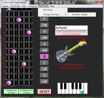 Bass Guitar Mode Maker screenshot 6