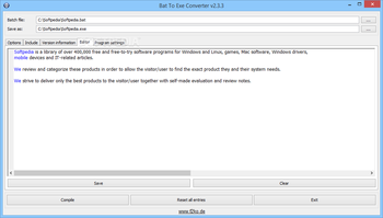 Bat To Exe Converter screenshot 4