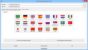 Bat To Exe Converter screenshot 5