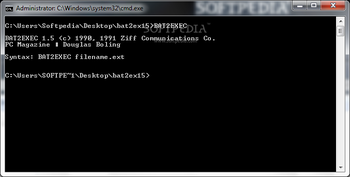 BAT2EXEC screenshot