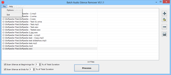 Batch Audio Silence Remover screenshot 2