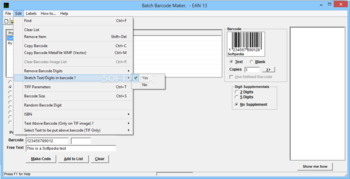Batch Barcode Maker screenshot 3