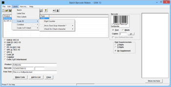 Batch Barcode Maker screenshot 4